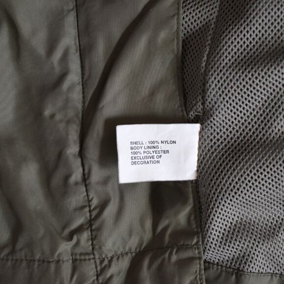 GAP Women's Army Green Rain Coat Utility Jacket Size S - Picture 7 of 10